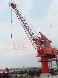 固定式齿条变幅起重机（抓斗吊钩两用型）