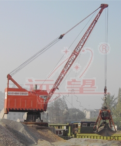 固定式起重机（吊钩下配电动抓斗型）